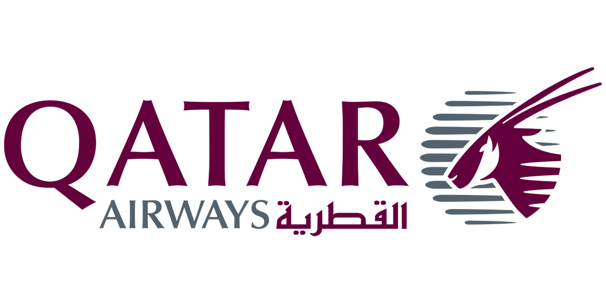 Logo service client Qatar Airways