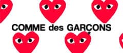 Logo service client Comme des Garçons