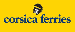 Logo service client Corsica Ferries