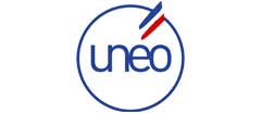 Logo service client Unéo